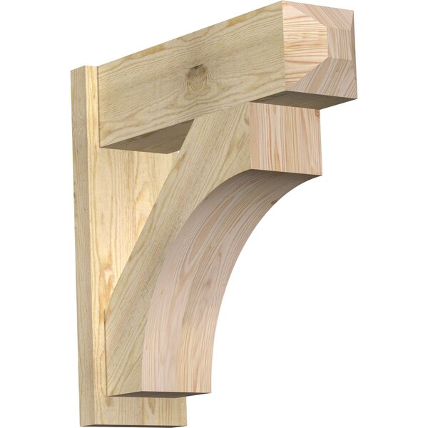 Ekena Millwork Westlake Rough Sawn Craftsman Outlooker, Douglas Fir, 8"W x 26"D x 26"H OUT08X26X26WTL04RDF - main